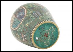 Japanese Early Meiji Cloisonne Enamel Lidded Jar - 3901407