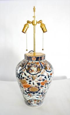 Japanese Edo Period Imari Porcelain Vase and Table Lamp II - 2300364