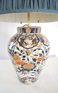 Japanese Edo Period Imari Porcelain Vase and Table Lamp II - 2300366