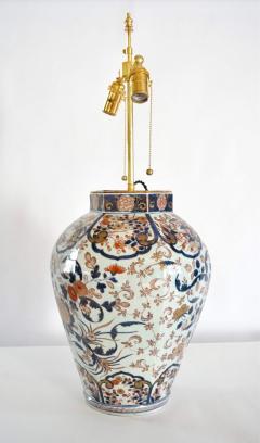 Japanese Edo Period Imari Porcelain Vase and Table Lamp II - 2300370