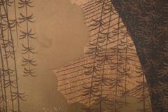 Japanese Five Panel Screen Uji Bridge - 3015620