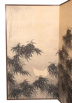 Japanese Four Panel Paper Screen - 4131124
