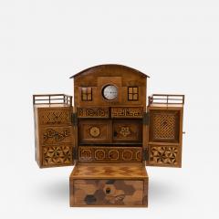 Japanese House Box Specimen Wood Men s Dressing Box Japan circa 1900  - 2184442