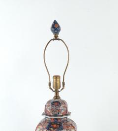 Japanese Imari Covered Jar circa 1880 Now a Lamp - 4145778