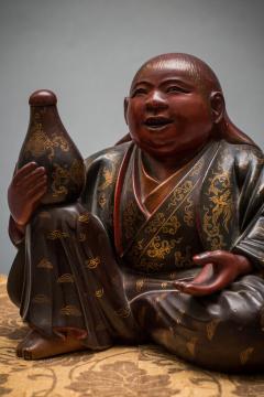 Japanese Lacquer Tokkuri Sake Container  - 1279917