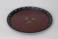 Japanese Lacquer Tray with Intricate Designs - 1920246