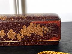 Japanese Lacquered Maki e Fubako in Kodaiji Style - 3000038