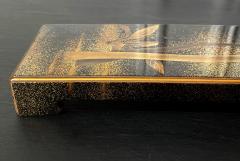 Japanese Lacquered Maki e Poem Box Meiji Period - 2834343