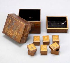Japanese Lacquerware Set of Boxes Tebako - 1824895