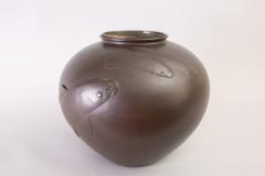 Japanese Large Bronze Vase With Carp Design - 1319985