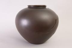 Japanese Large Bronze Vase With Carp Design - 1320014