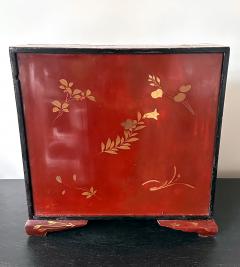 Japanese Maki e Lacquered Wood Kodansu Small Chest with Drawers Meiji Period - 3943646