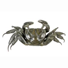 Japanese Meiji Articulated Bronze Crab - 3915912