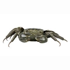 Japanese Meiji Articulated Bronze Crab - 3915913