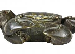 Japanese Meiji Articulated Bronze Crab - 3915914