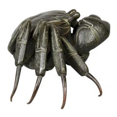 Japanese Meiji Articulated Bronze Crab - 3915915