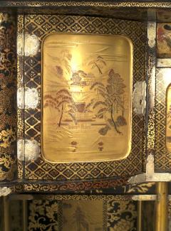 Japanese Meiji Black Lacquered tag re - 2799007