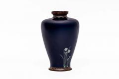 Japanese Meiji Cloisonn Enamel Vase with Cherry Blossoms Ota Tamashiro - 4311656