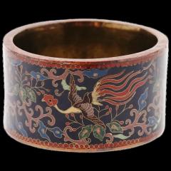 Japanese Meiji Era Cloisonne Enamel Napkin Rings - 3901861