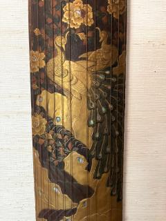 Japanese Meiji Han Koto with Maki e Lacquer Decoration - 2741626