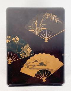 Japanese Meiji Lacquered Box circa 1870 - 2978843