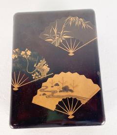 Japanese Meiji Lacquered Box circa 1870 - 2978846