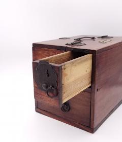 Japanese Merchants Money Box 19th Century - 2491652