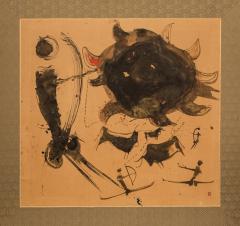 Japanese Modern Abstract Ink Painting - 2736107