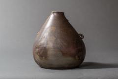 Japanese Modern Showa Period Bizen Flower Arranging Vase - 3678285