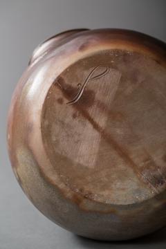 Japanese Modern Showa Period Bizen Flower Arranging Vase - 3678315