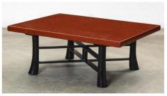 Japanese Negoro Lacquer Coffee Table - 3421675