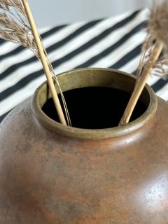Japanese Patinated Copper Vase - 3465102