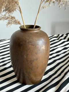 Japanese Patinated Copper Vase - 3465106