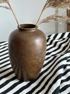 Japanese Patinated Copper Vase - 3465107