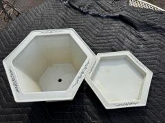 Japanese Plant Pot w Tray - 4599449