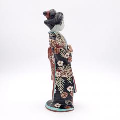 Japanese Porcelain Imari Courtesan with Dove Late 19th Century circa 1880 - 2804989