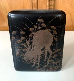 Japanese Rinpa Style Lacquer Box Meiji Period - 1615937