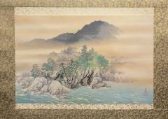 Japanese Scroll Chikubu Shima Chikubu Island  - 962995