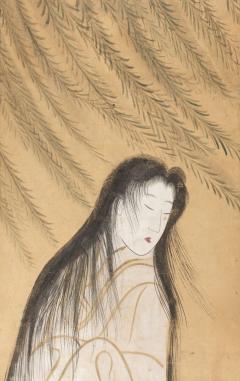 Japanese Scroll of the Spirit of a Beautiful Woman - 1939411