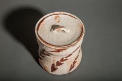 Japanese Shino Ware Mizusashi Water Container  - 1920239