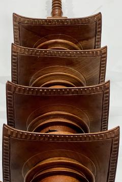 Japanese Showa Period Teak Model of a Pagoda - 4644709