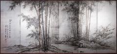 Japanese Six Panel Screen Bamboo Forest in Kyoto - 3138317