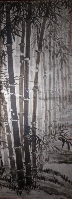 Japanese Six Panel Screen Bamboo Forest in Kyoto - 3138360