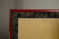 Japanese Six Panel Screen Chrysanthemum Pavilion - 2405608