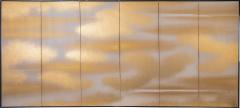 Japanese Six Panel Screen Clouds of Golden Mist - 3028418
