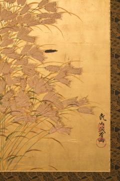 Japanese Six Panel Screen Field of Wheat by Rivers Edge - 404955