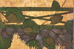 Japanese Six Panel Screen Golden Harvest - 2729165