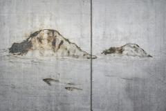 Japanese Six Panel Screen Maple Over Water - 4327462