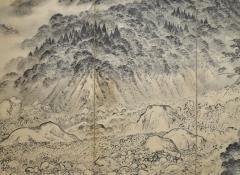 Japanese Six Panel Screen Mountains in the Mist - 4340608