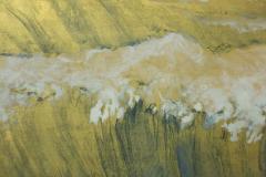 Japanese Six Panel Screen Rocks and Waves in a Coastal Landscape - 735173